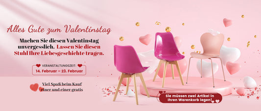 Besondere Aktion zum Valentinstag: Dekorieren Sie Ihr Zuhause mit Liebe und Geschenken