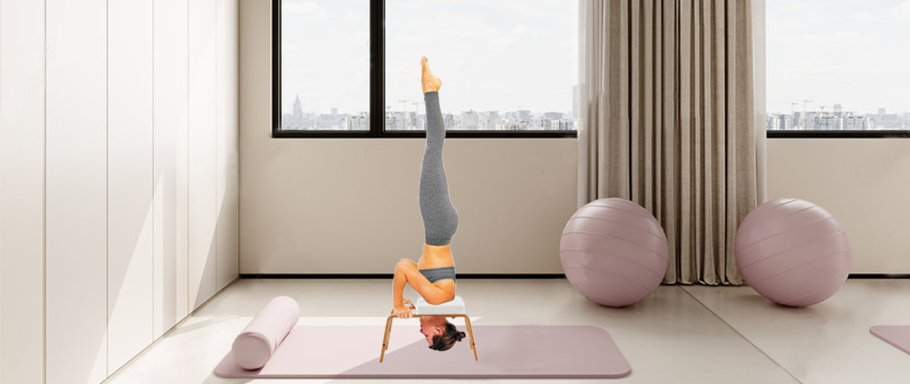 Yoga leicht meistern mit dem EGGREE FIFE Yoga-Stuhl