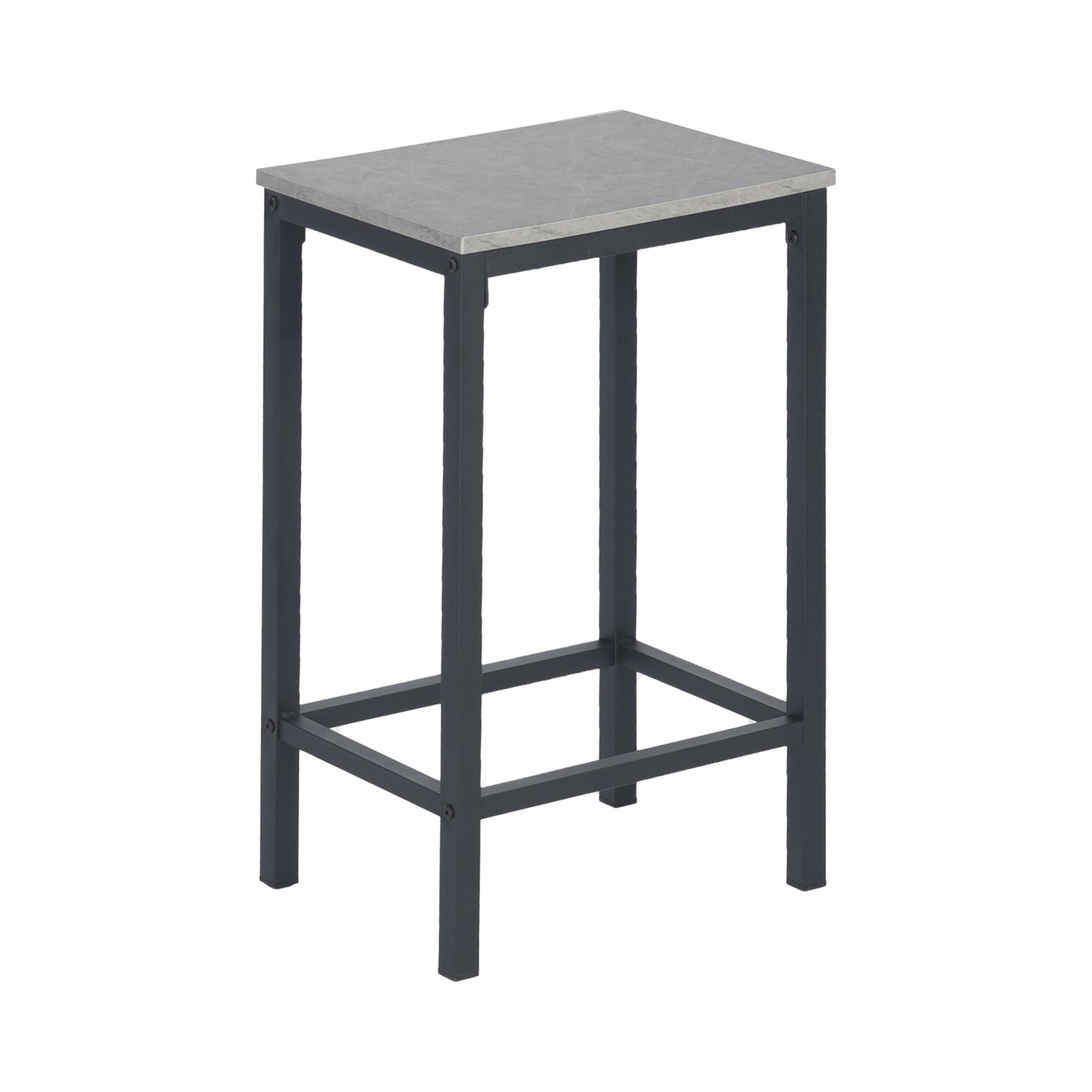 FAIRMAN Retro-Barset für 4 Personen – graues Marmormuster