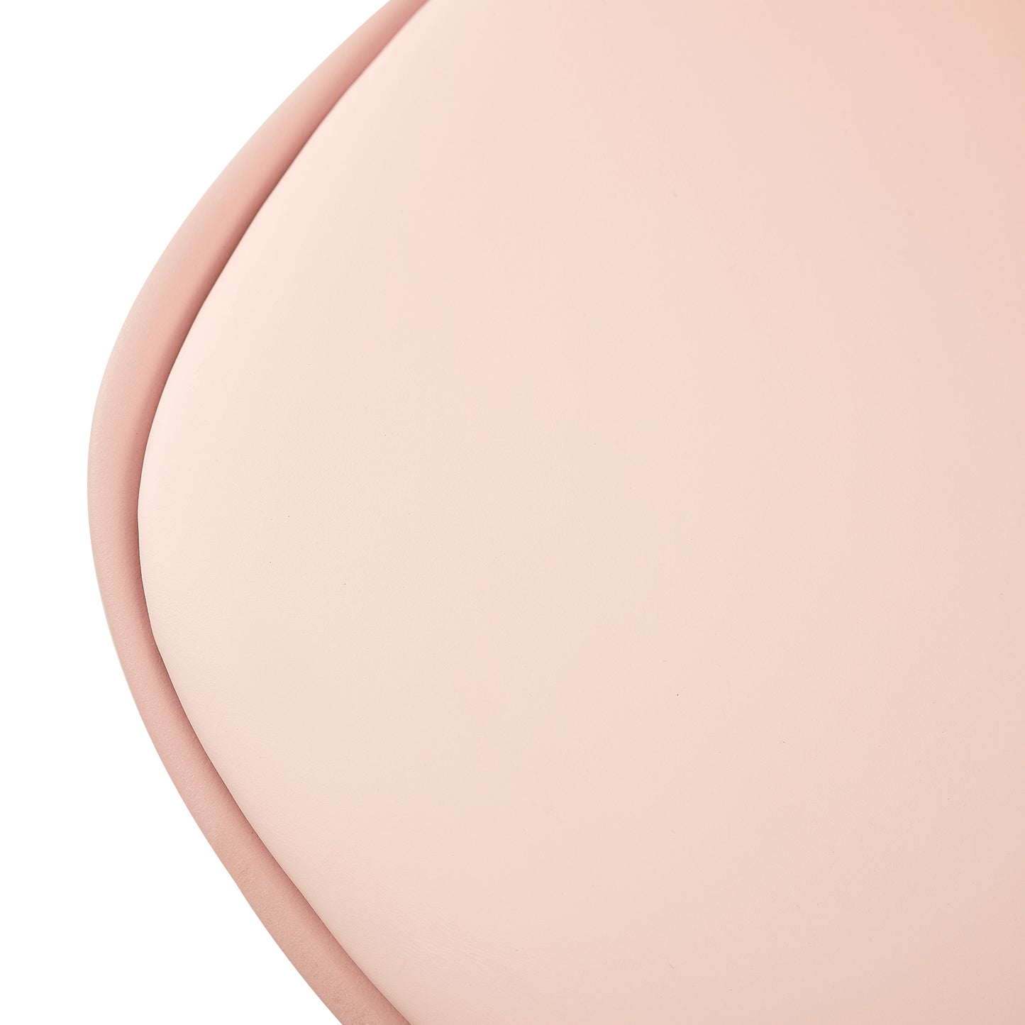 GRAND Kinder-Esszimmerstuhl mit Beinen aus Buche, 2er-Set – Rosa/Weiß