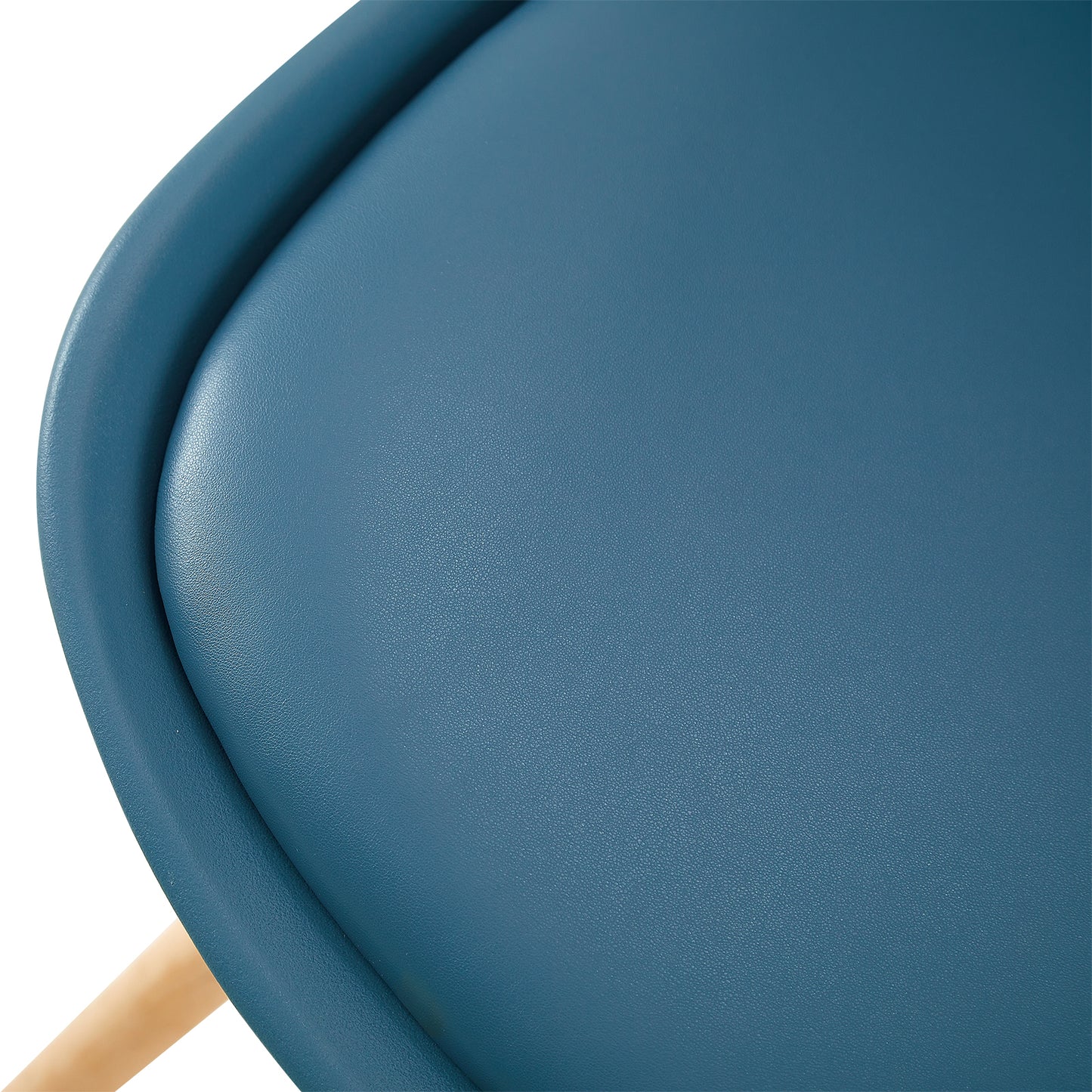 OATS Set mit 4 Seitenstühlen – Hellgrau Blau / Dunkelgrau Blau/Eiscreme grün