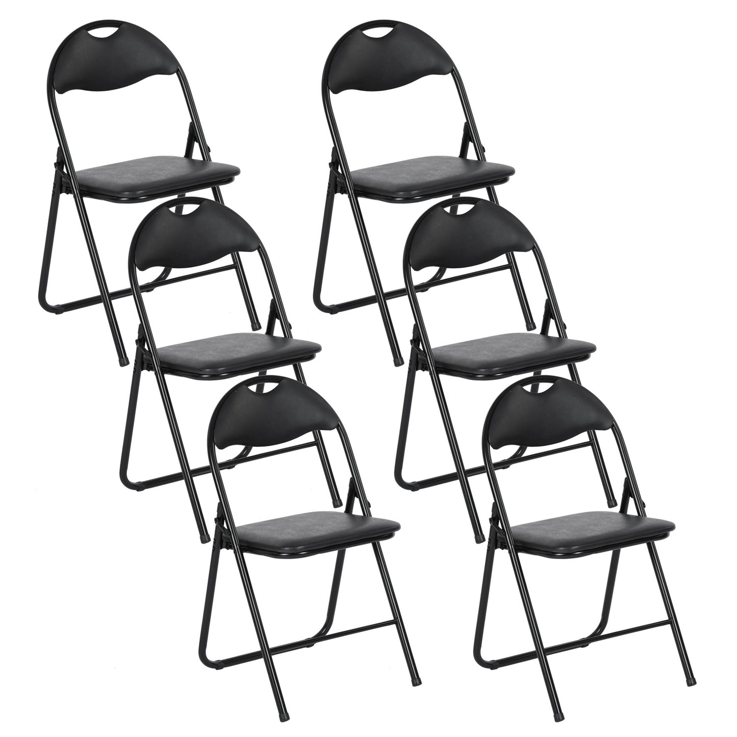 PEACOCKAR Klappstuhl Set of 6