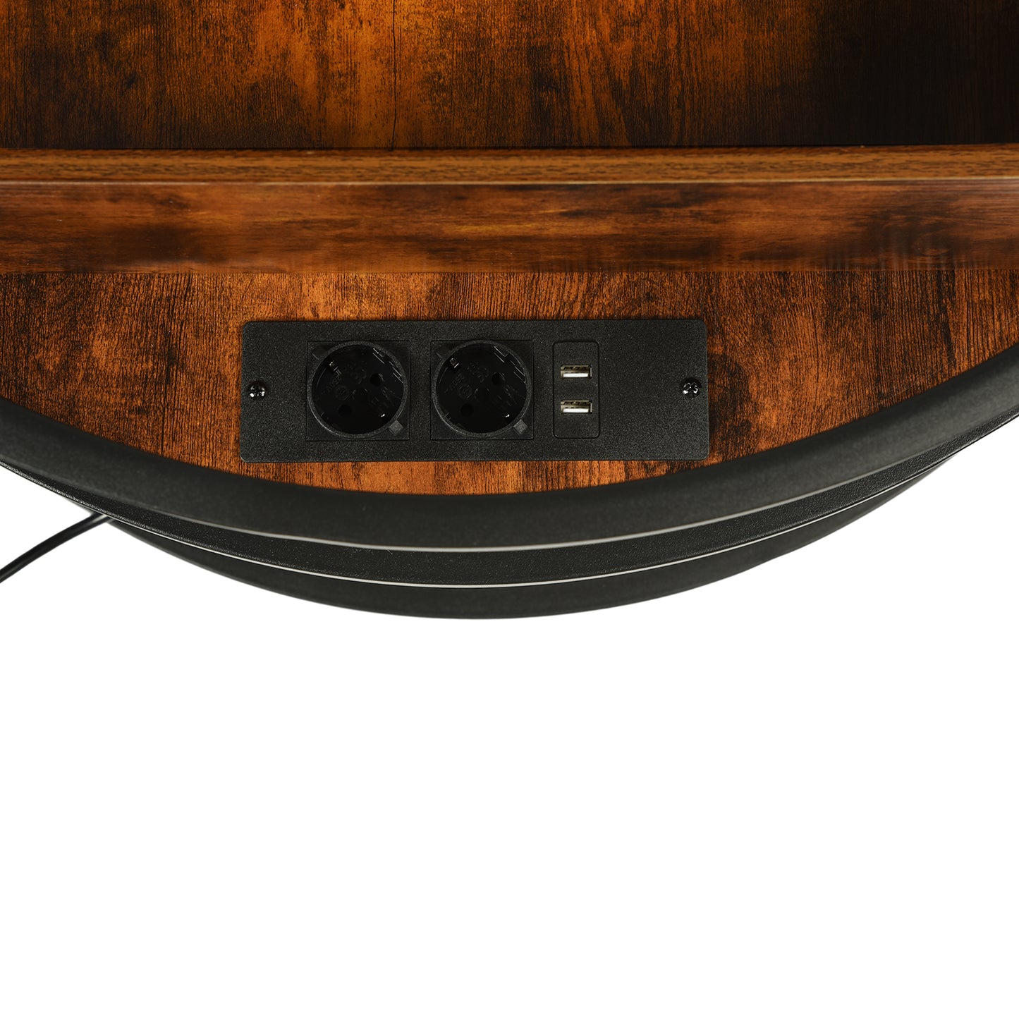 Lift-Top Couchtisch mit verstecktem Fach und Steckdose