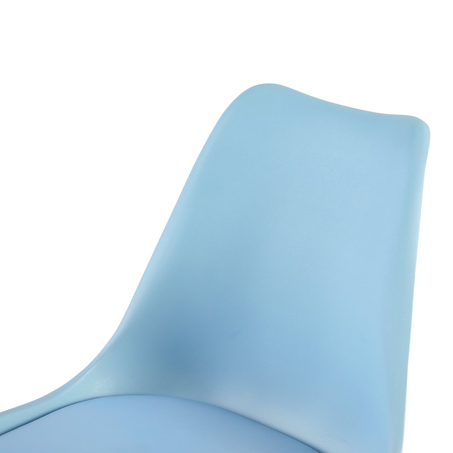TULIP gepolsterter Esszimmerstuhl – Serie Blau, 2er-/4er-Set