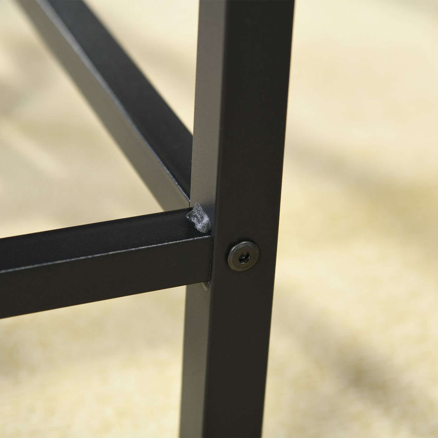 FAIRMAN Bartisch und 4 Stühle – Grau