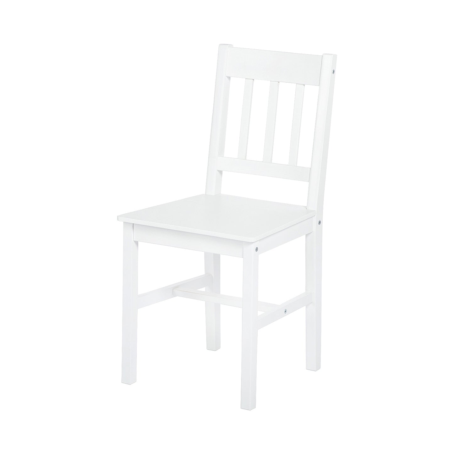 LILAC Esstisch mit 2 St¨¹hlen Set 74 * 74 * 73cm - Wei?/Grau/Braun