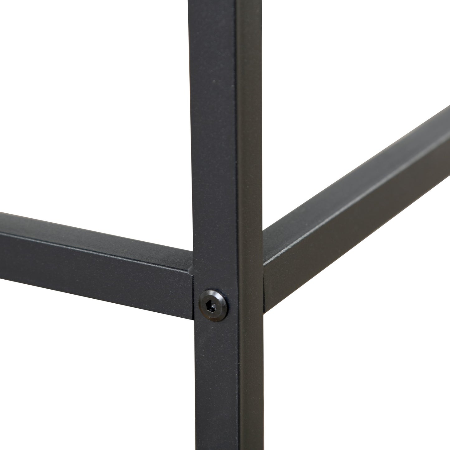 FAIRMAN Retro-Barstuhl aus MDF und schwarzem Eisenrohr