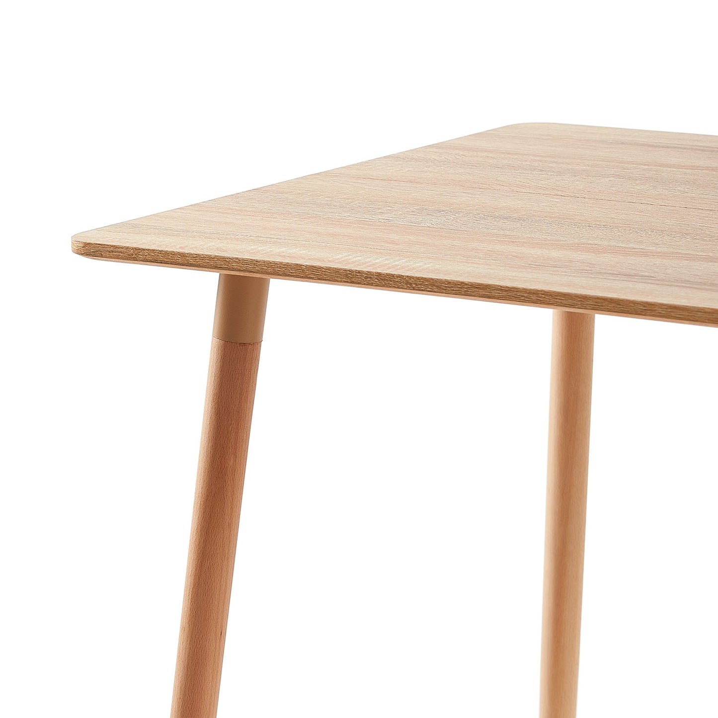 SAGE Rechteckiger MDF-Esstisch im skandinavischen Stil, 110 x 70 x 74 cm, Eichenfarbe