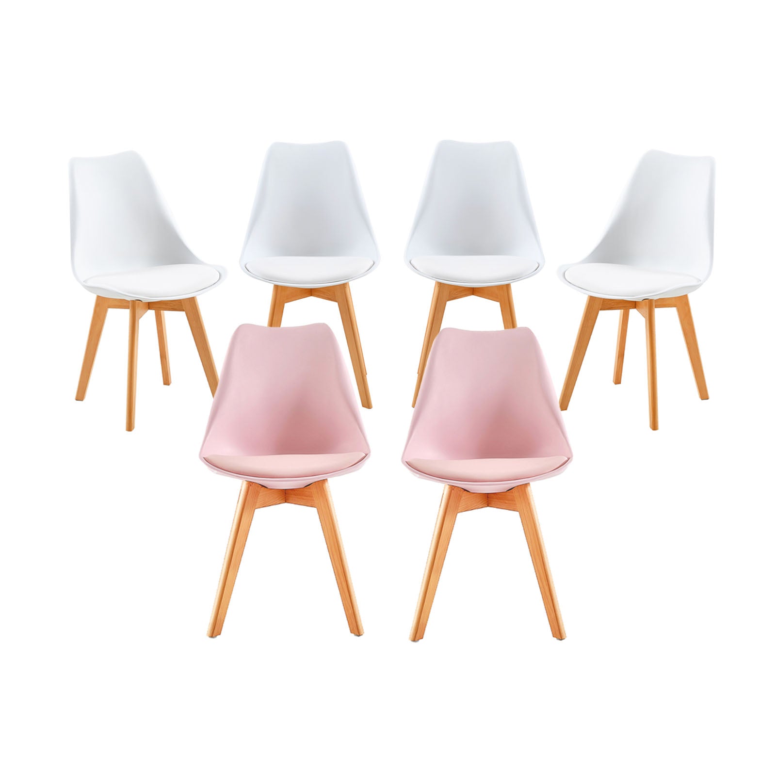 Esszimmerstühle Bein, TULIP Gepolste – mit Buche PP Design Skandinavisch