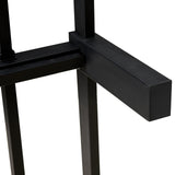 ALMA Doppelbettrahmen aus Metall 140*190cm - Schwarz