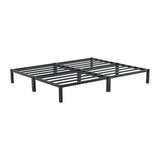 ALMA Doppelbettrahmen aus Metall 140*190cm - Schwarz