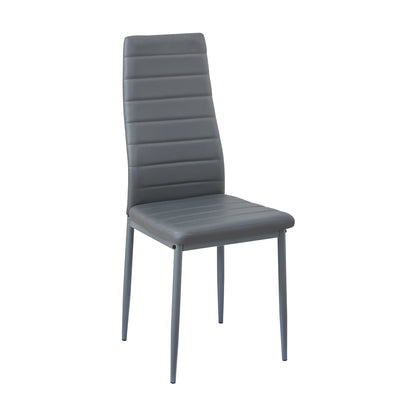 Moderne gepolsterte Esszimmerstühle(6er-Set)-Ann