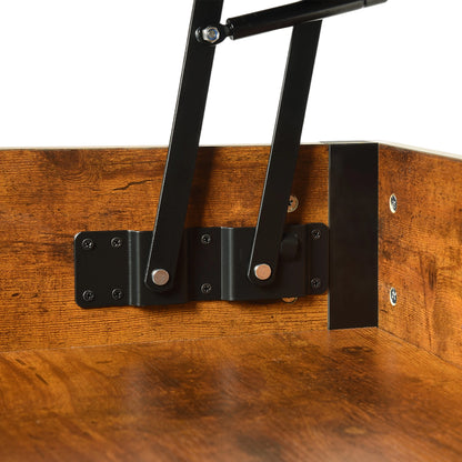 BAGGS Hochklappbarer Couchtisch mit Stauraum