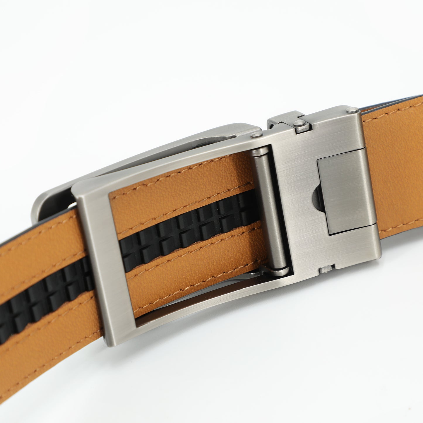 Echt Fashion Oberschicht-Rindslederg¨¹rtel mit Dornschlie?e ¨C Pearl Gun Hidden Blue