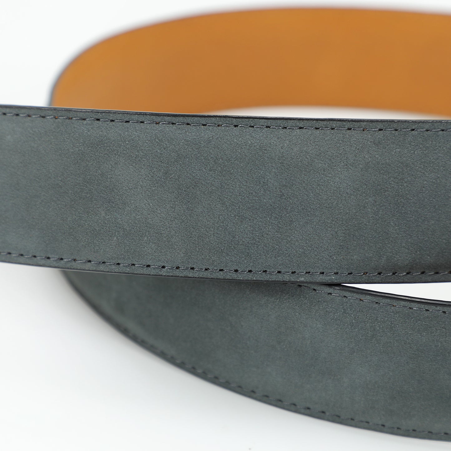 Echt Fashion Oberschicht-Rindslederg¨¹rtel mit Dornschlie?e ¨C Pearl Gun Hidden Blue