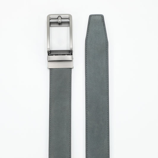 Echt Fashion Oberschicht-Rindslederg¨¹rtel mit Dornschlie?e ¨C Pearl Gun Hidden Blue