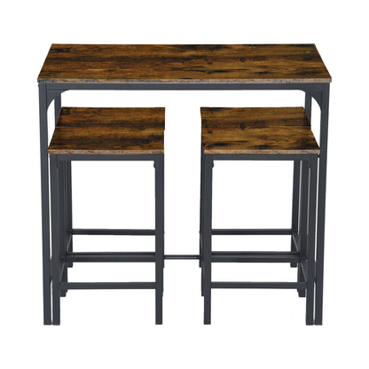 FAIRMAN Retro-Barset für 4 Personen – Feuermuster