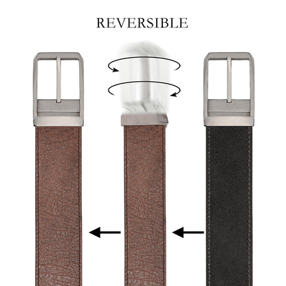 Goes Klassischer First-Layer-Rindslederg¨¹rtel mit Dornschlie?e ¨C Pearl Gun Light Coffee