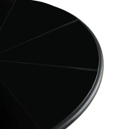 Moderne Cocktailtisch, Höhe 75 cm, Schwarz