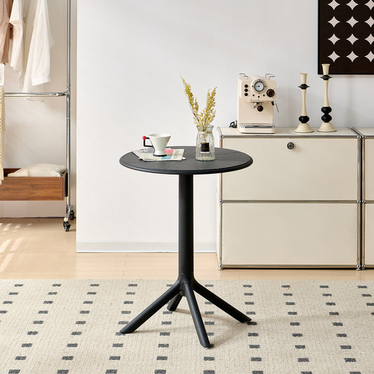 Moderne Cocktailtisch, Höhe 75 cm, Schwarz