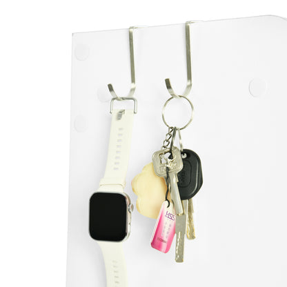 MELVIN Schuhschrank mit 3 Fächern, Schuhregal, 60 x 159,3 cm – MDF, Weiß
