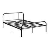 MILO Einzel-/Doppelbett aus Metall 94 * 196 cm/143 * 196 cm - Schwarz