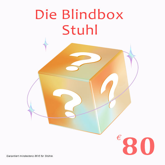 【MYSTERY BOX】 Zufälliges Designer-Stuhl-Set mit 4 Stück – nur 80 €! (Wert 86–110 €+) – Kostenloser Versand