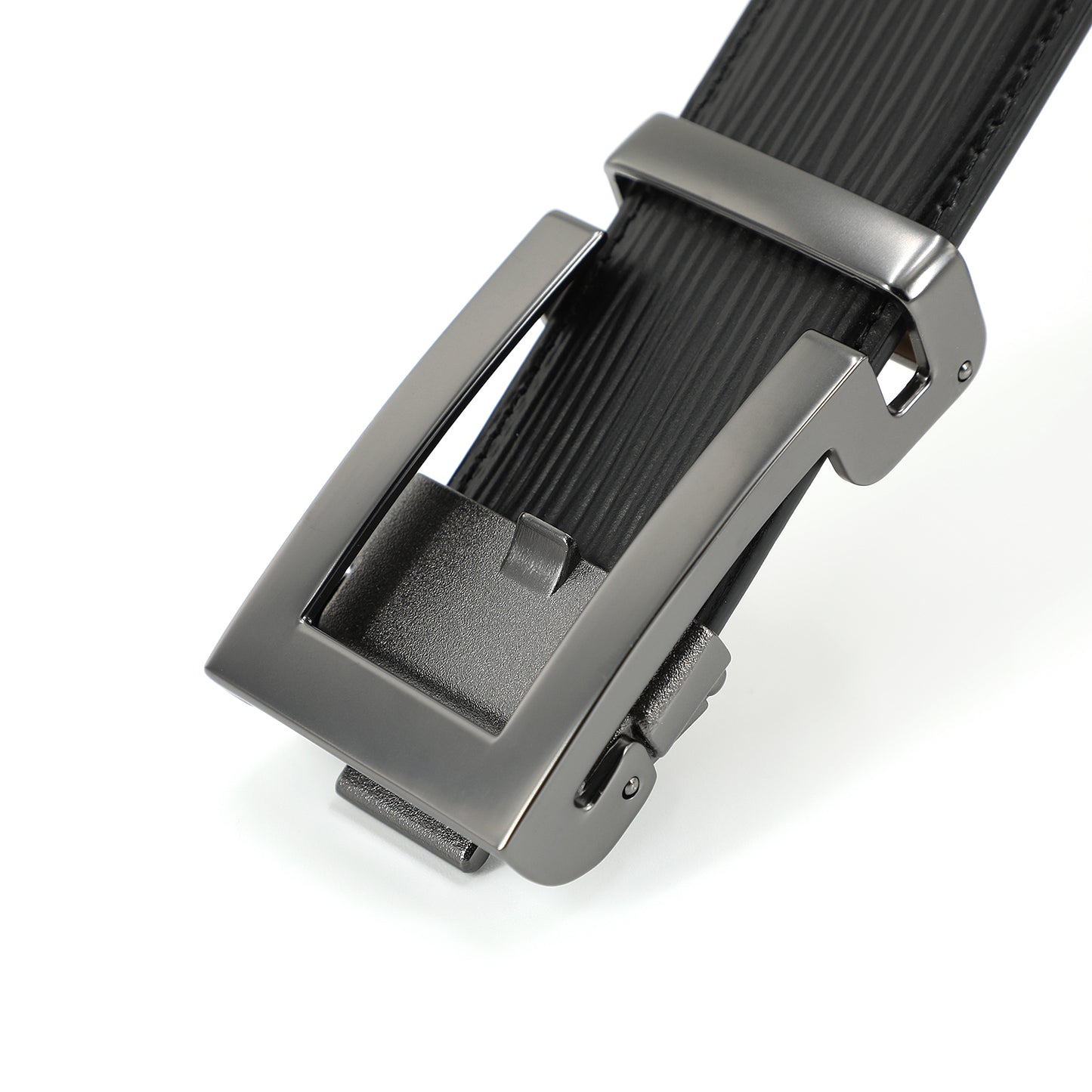 Mons Mode Dumb Gun Farbe Kopfschicht Rindsleder Legierung automatische Schnalle G¨¹rtel