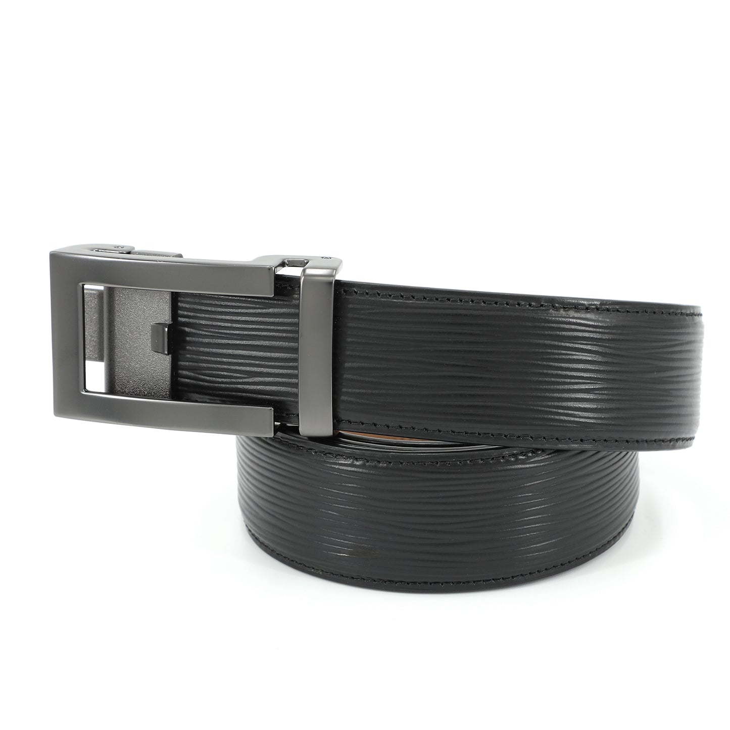 Mons Mode Dumb Gun Farbe Kopfschicht Rindsleder Legierung automatische Schnalle G¨¹rtel