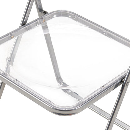 PURDY Stapelbare Klappstühle von , 2/4/6 er-Set, transparent