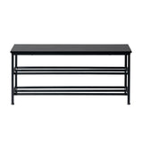 3-Stöckige Schuhbank und Badezimmerregal, 100 cm Schuhregal – SATSOP