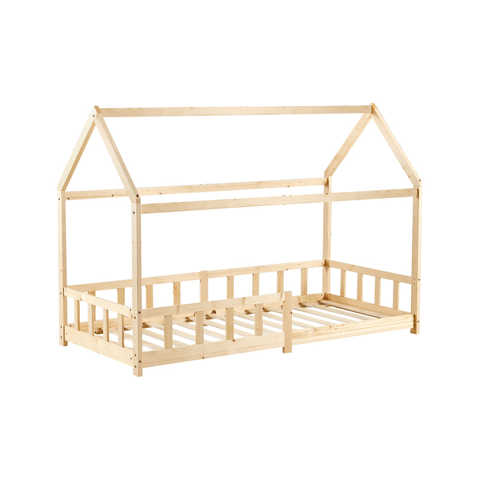 Hausbett Kinder-Einzelbett 196*97 cm Holz