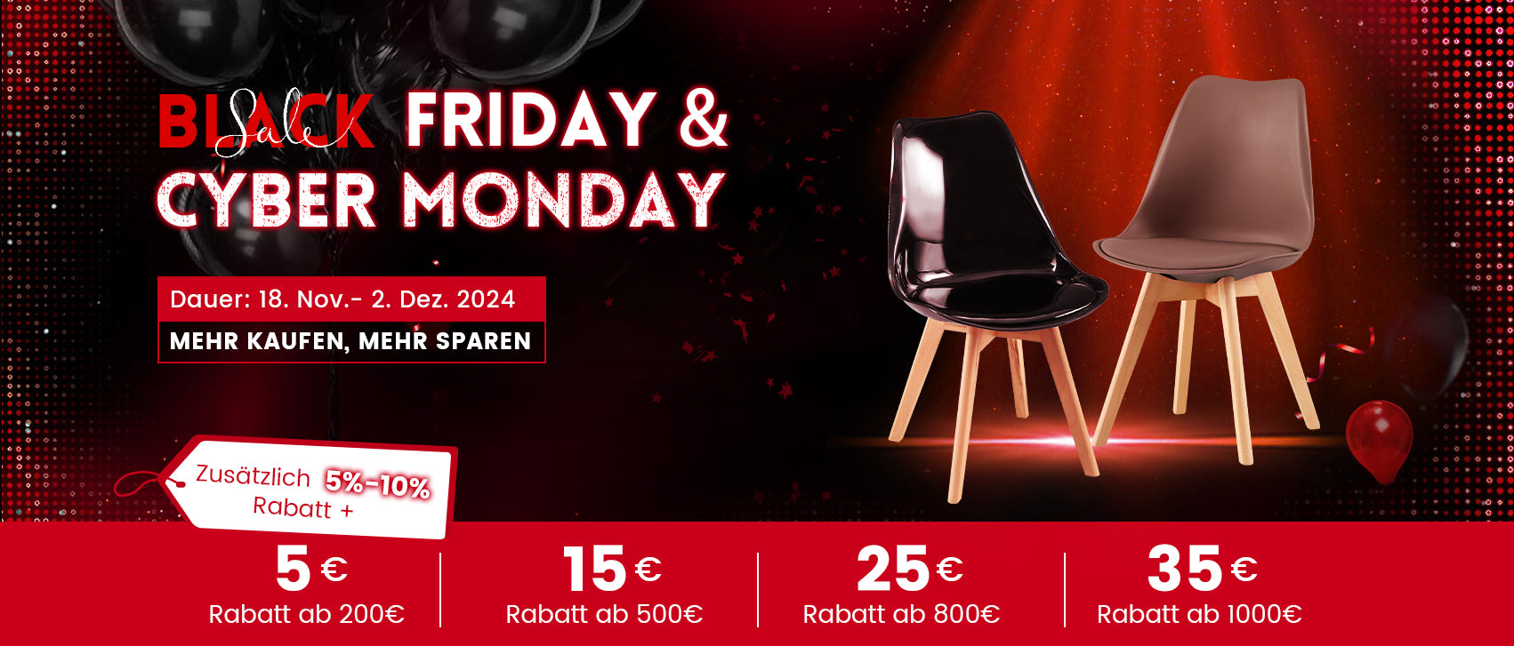 EGGREE Black Friday-Eventplakat