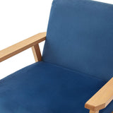 EGGREE DEW Design Sofa aus Stoff - Grau/Grün/Blau