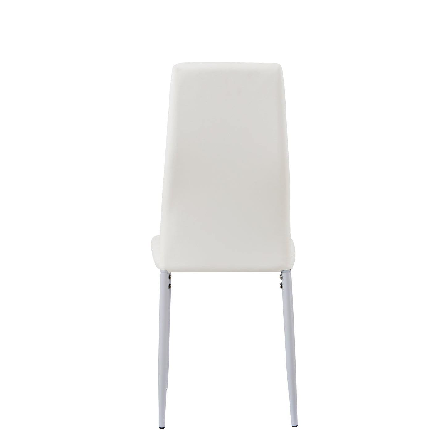 ANN PVC Esszimmerst¨¹hle Moderner K¨¹chenstuhl bequemer Polsterstuhl - Schwarz/Wei?/Dunkelgrau