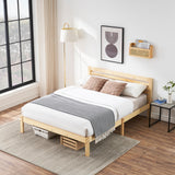 BEAN Einzel-/Doppelbett aus Holz 