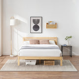 BEAN Einzel-/Doppelbett aus Holz 