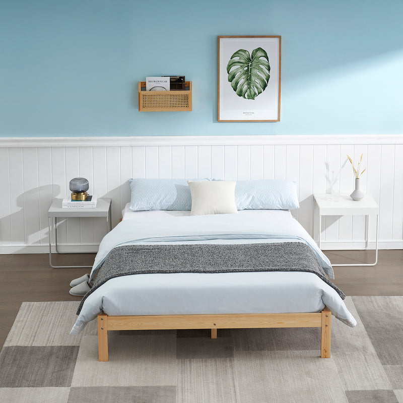 CORE Runder Esstische aus MDF mit Metallbeinen 80 * 80 * 75 cm - Schwarz/Holzfarbe