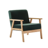 EGGREE DEW Design Sofa aus Stoff - Grau/Grün/Blau