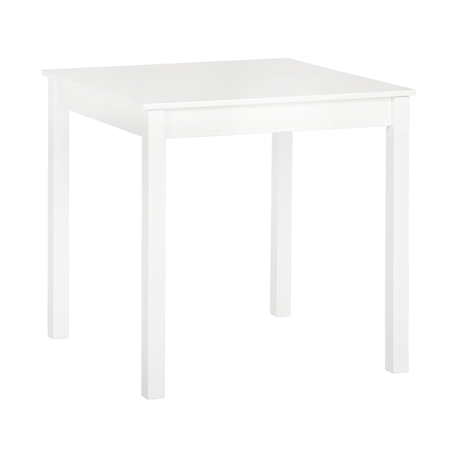 LILAC Esstisch mit 2 St¨¹hlen Set 74 * 74 * 73cm - Wei?/Grau/Braun