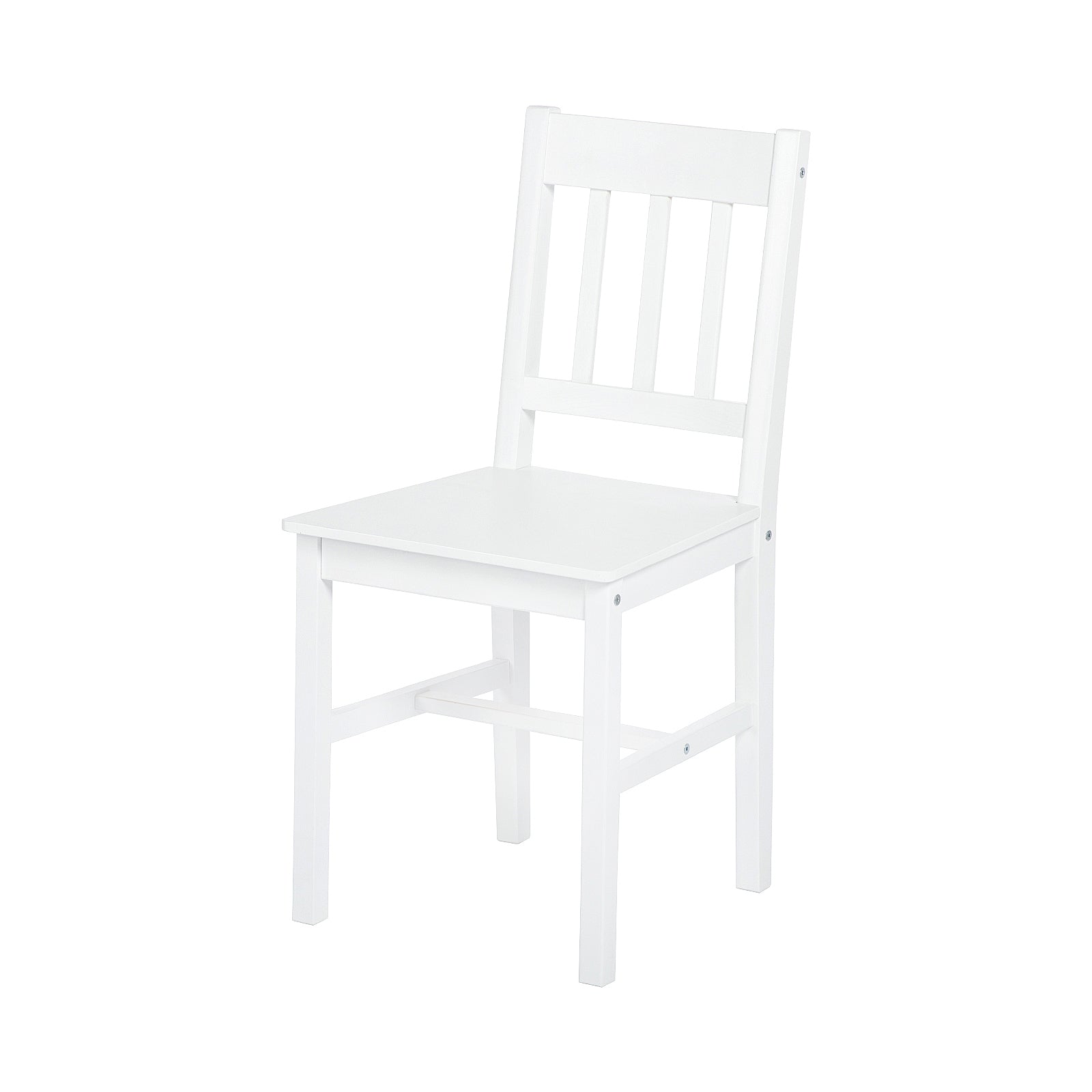 LILAC Esstisch mit 2 St¨¹hlen Set 74 * 74 * 73cm - Wei?/Grau/Braun