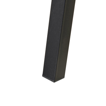 FAIRMAN Retro-Barstuhl aus MDF und schwarzem Eisenrohr