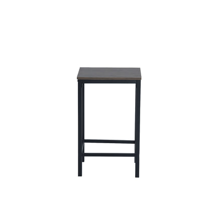 FAIRMAN Retro-Barstuhl aus MDF und schwarzem Eisenrohr