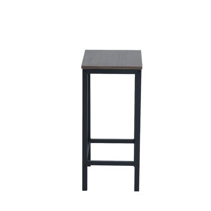 FAIRMAN Retro-Barstuhl aus MDF und schwarzem Eisenrohr