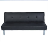 SOFALA 2-in-1-Schlafsofa aus hochdichtem PU/Leinen/Samt mit verstellbarer Rückenlehne