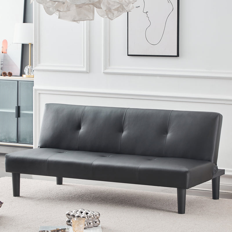 EGGREE Design SOFALE folding Sofa - schwarz / grau
